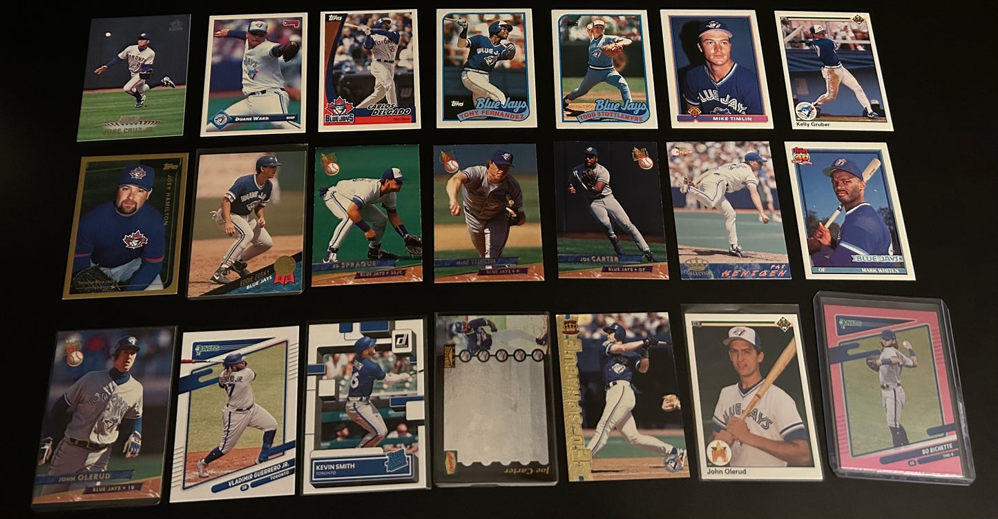 Toronto Blue Jays 20 Card lot #1