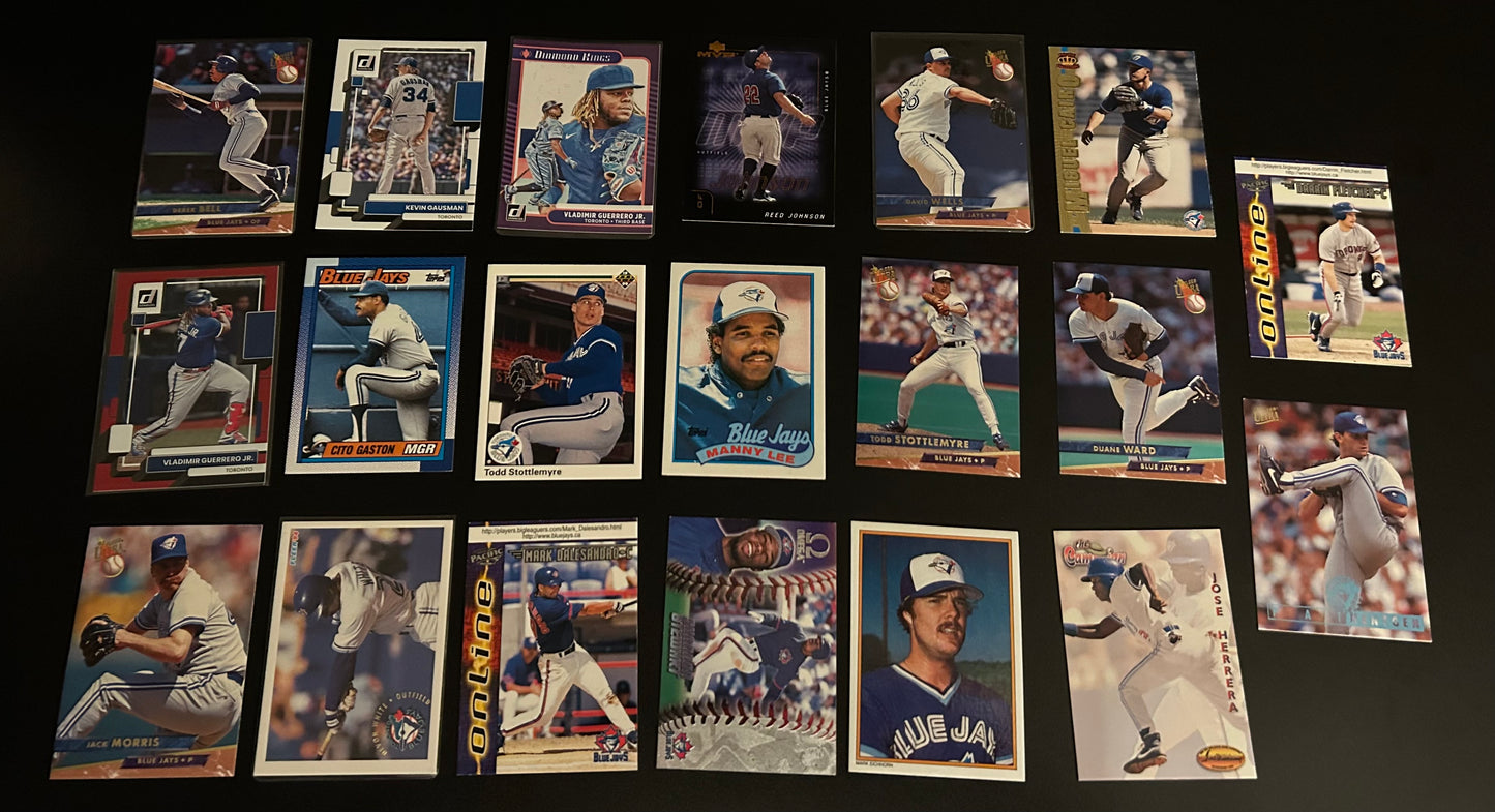 Toronto Blue Jays 20 Card lot #2