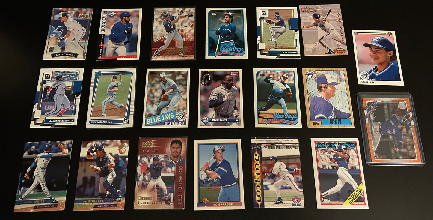 Toronto Blue Jays 20 Card lot #3