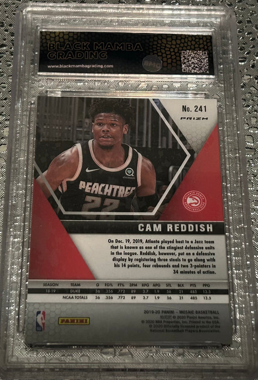 2019-2020 Cam Reddish Panini Red Wave Graded 10
