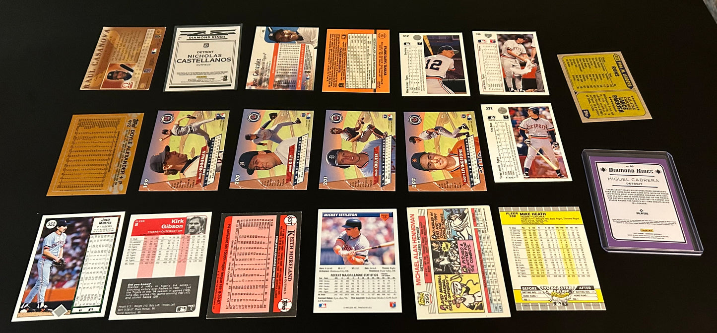 Detroit Tigers $3.50 lot #3