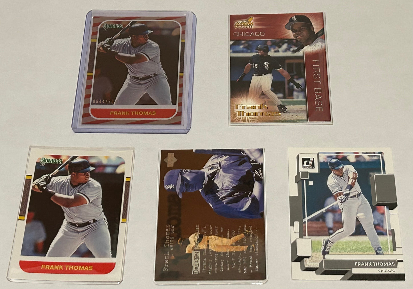 Frank Thomas 5 Card lot