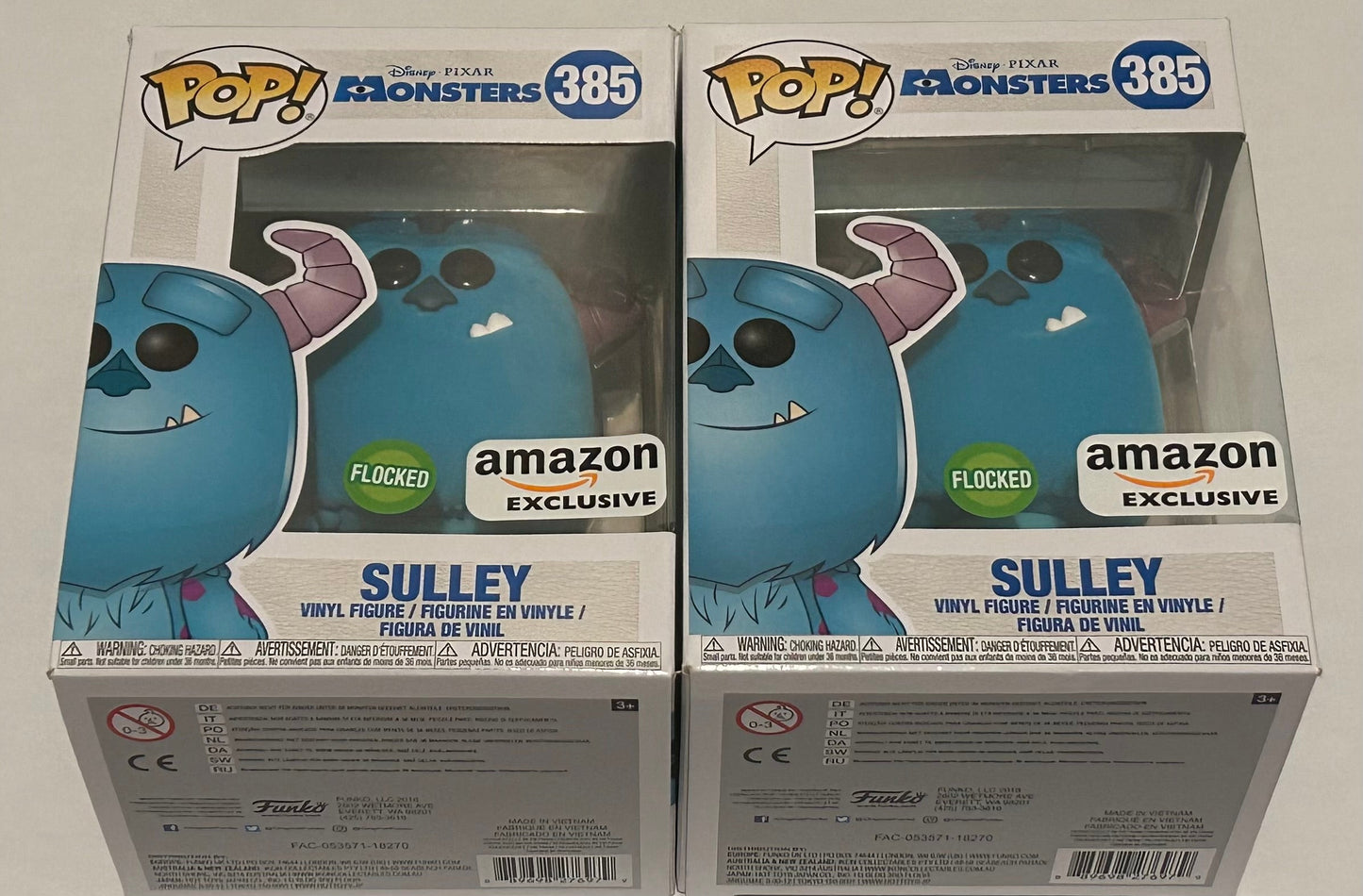Monsters Inc Sulley Flocked Amazon exclusive #2
