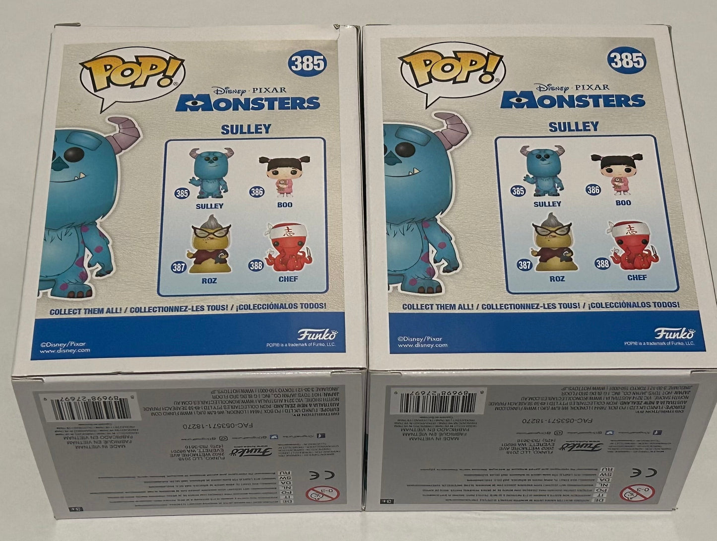 Monsters Inc Sulley Flocked Amazon exclusive #2