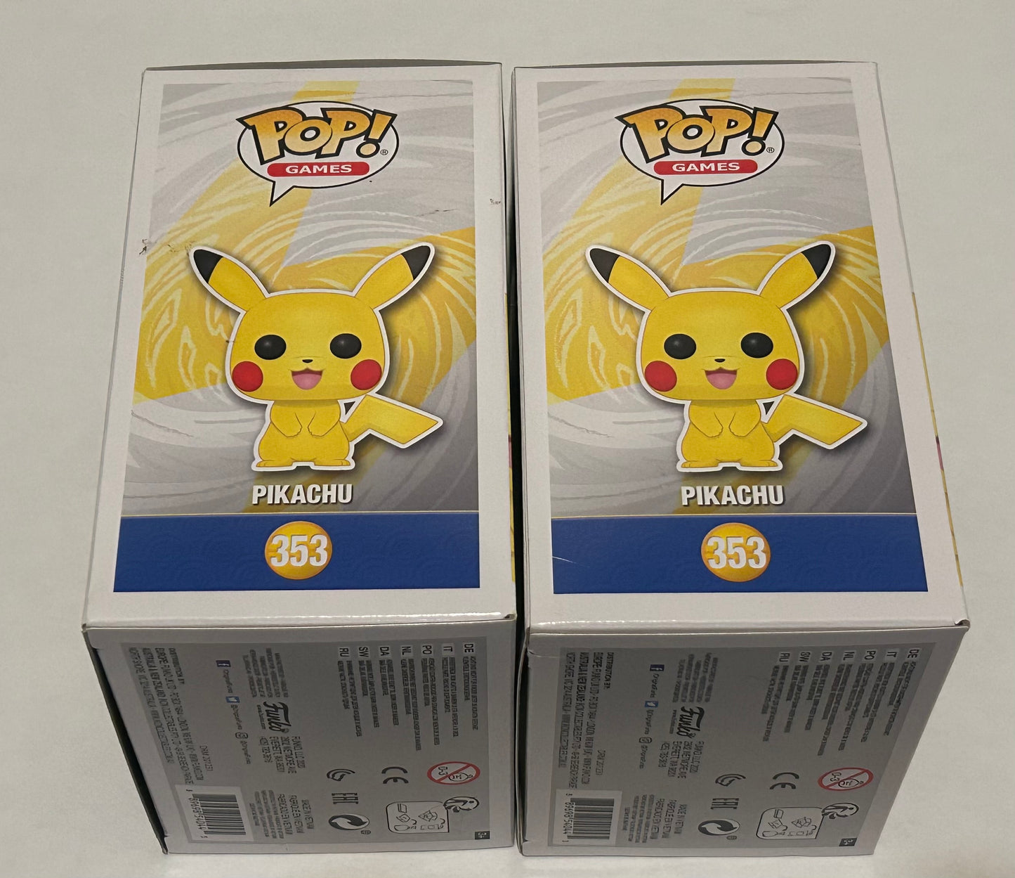 Pikachu Silver Funko Pop