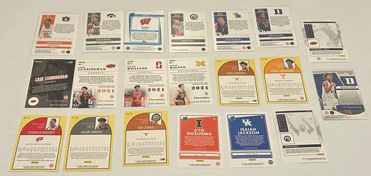 College Basketball 20 card Lot #2