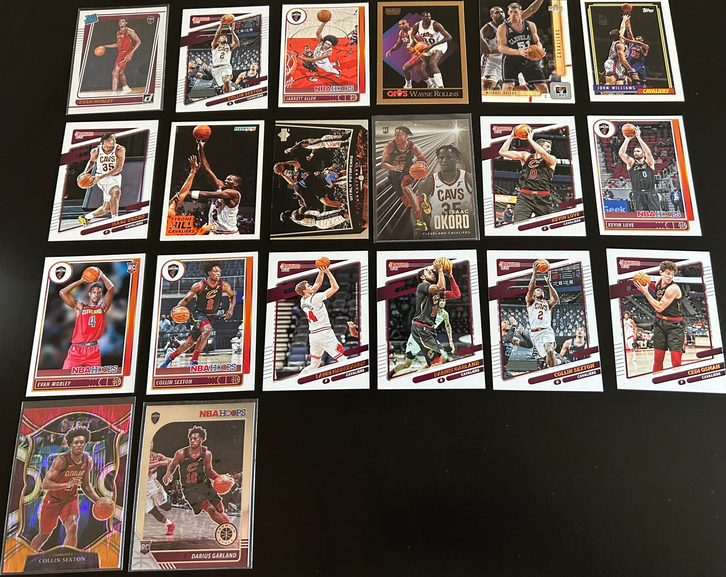 Cleveland Cavaliers 20 Card Lot