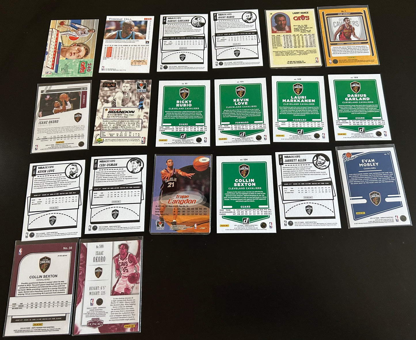 Cleveland Cavaliers 20 Card Lot #2