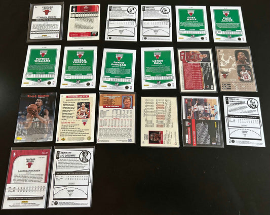 Chicago Bulls 20 Card Lot #1