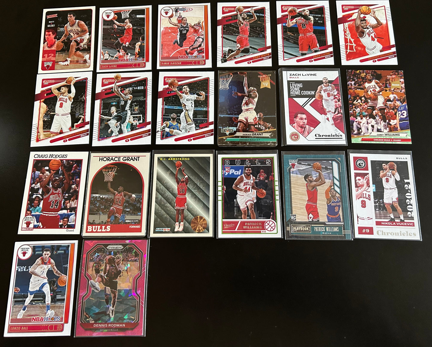 Chicago Bulls 20 Card Lot #2