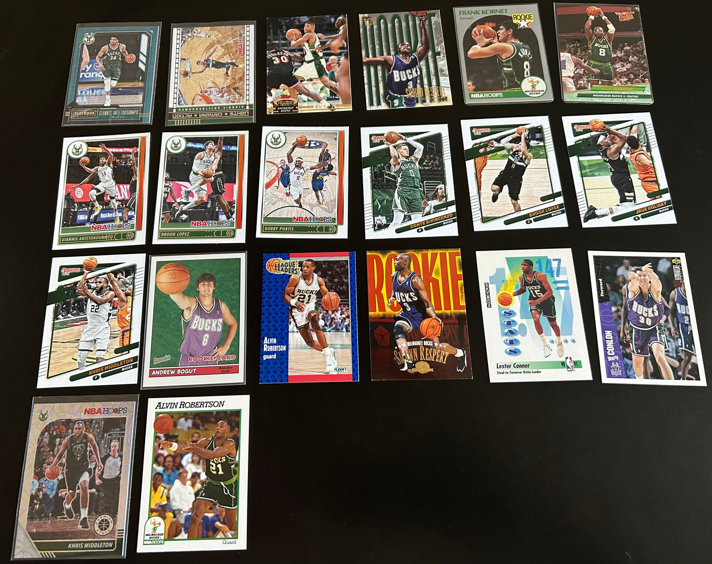 Milwaukee Bucks 20 Card Lot #2