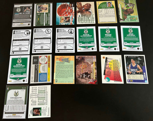 Milwaukee Bucks 20 Card Lot #2