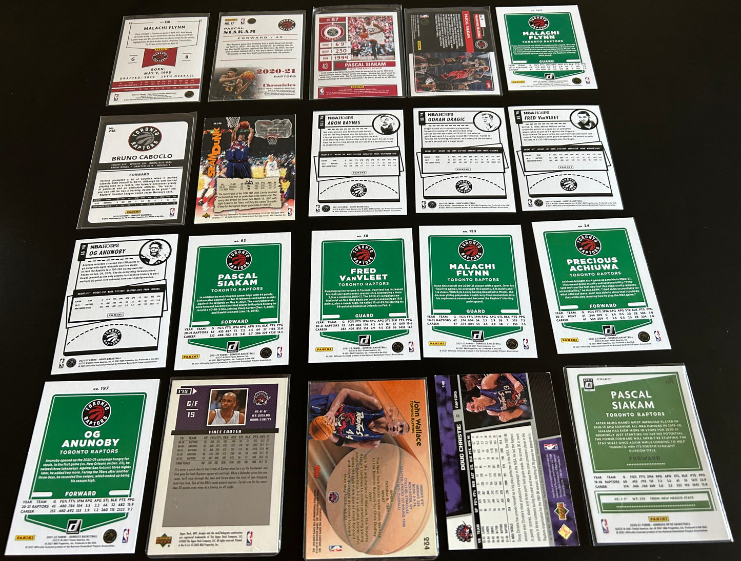 Toronto Raptors 20 Card Lot #1