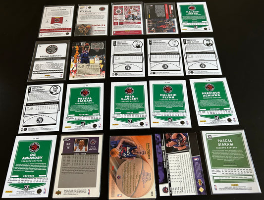 Toronto Raptors 20 Card Lot #1