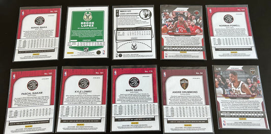 NBA Parallel 10 Card Lot