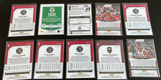 NBA Parallel 10 Card Lot