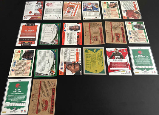 Cleveland Browns NFL $3.50 20 Card Lot #1