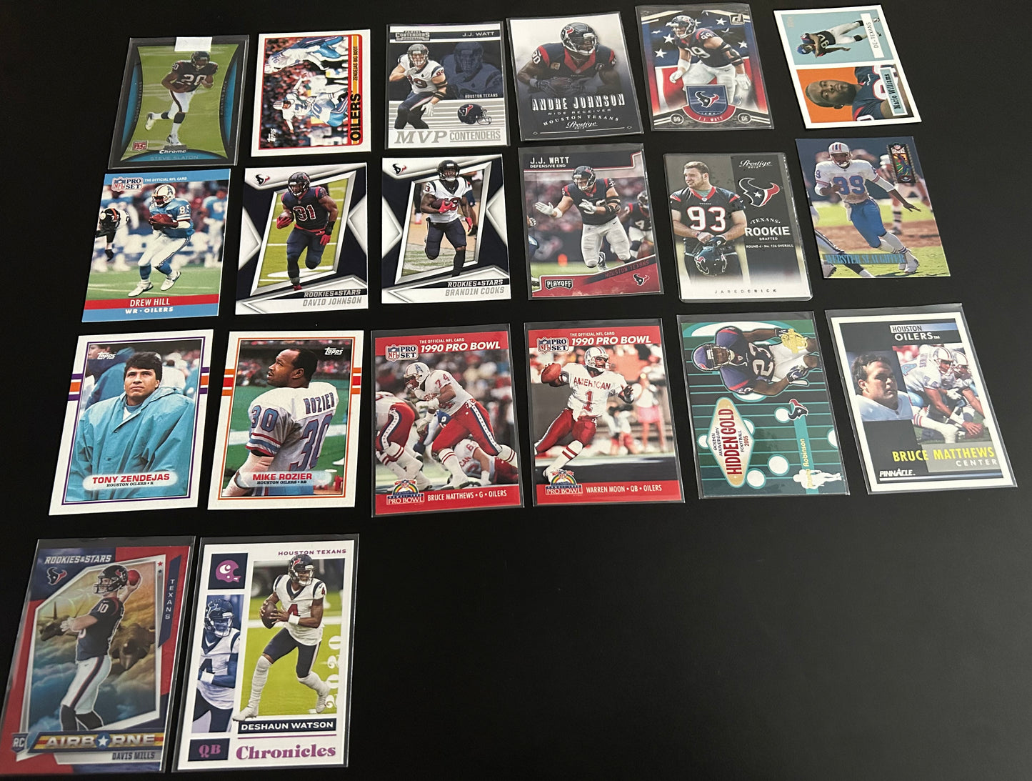 Houston Texans/Oilers $5 20 Card Lot #1