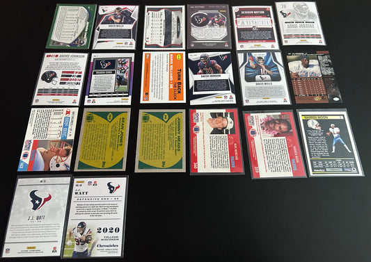 Houston Texans/Oilers $3.50 20 Card Lot #2
