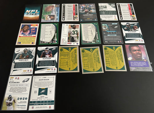 Philadelphia Eagles $3.50 20 Card Lot #1