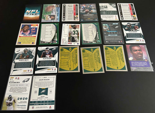 Philadelphia Eagles $3.50 20 Card Lot #1
