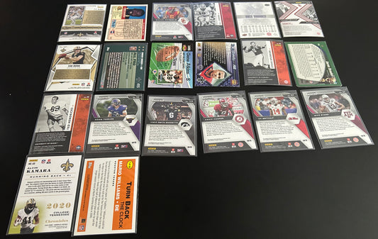 NFL $3.50 20 Card Lot #1