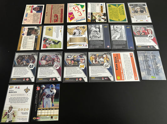 NFL $3.50 20 Card Lot #2