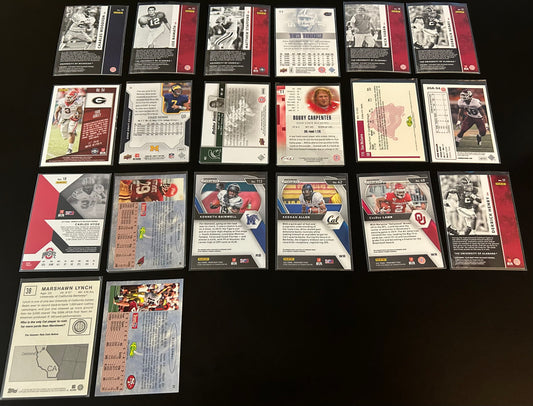 College Football $3.50 20 Card lot #2