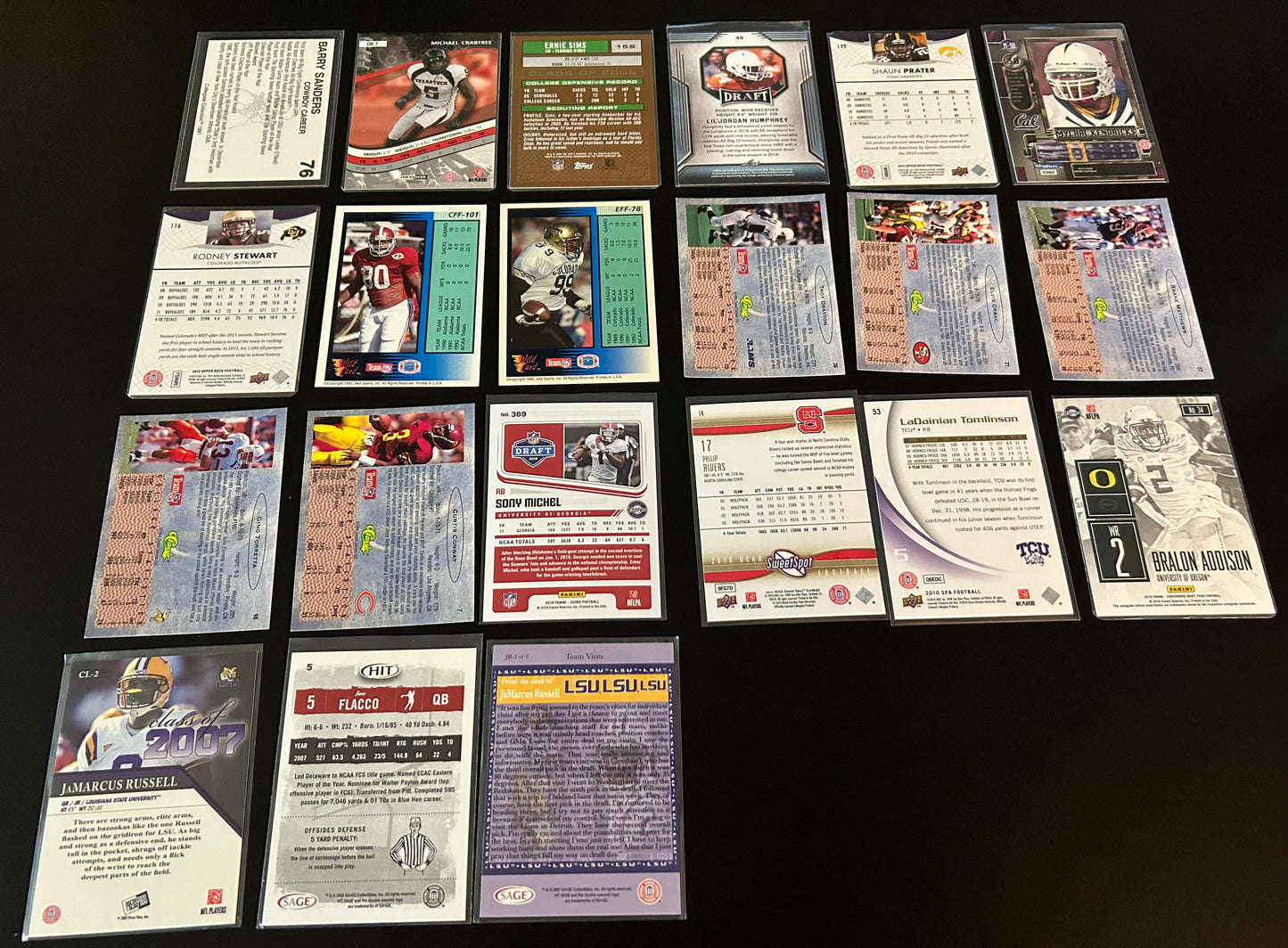 College Football $3.50 20 Card lot #4