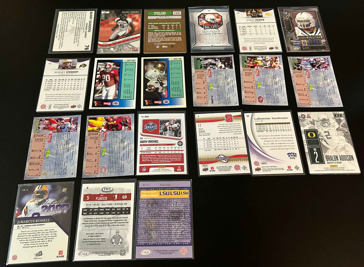 College Football $3.50 20 Card lot #4