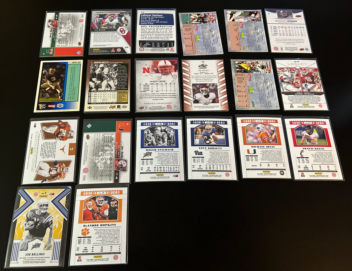 College Football $3.50 20 Card lot #5