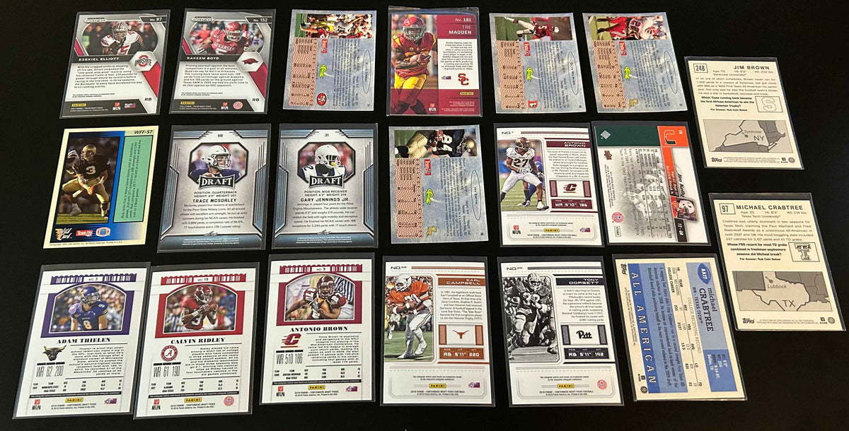 College Football $3.50 20 Card lot #6