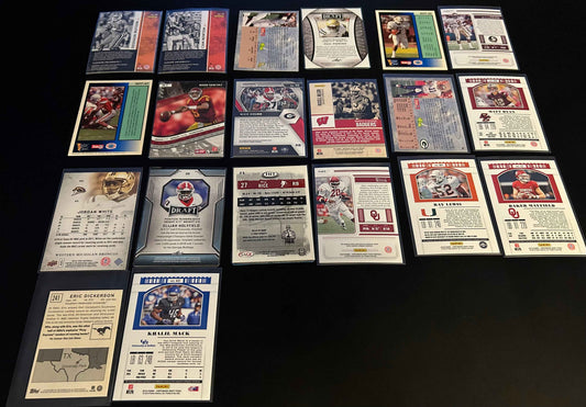 College Football $3.50 20 Card lot #8