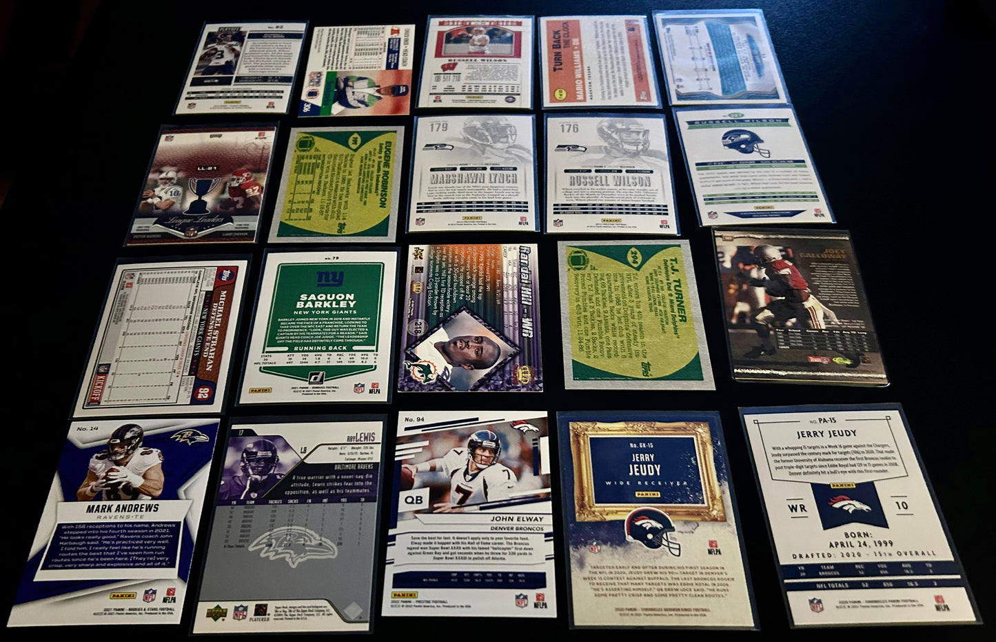 NFL $5 20 Card Lot #7