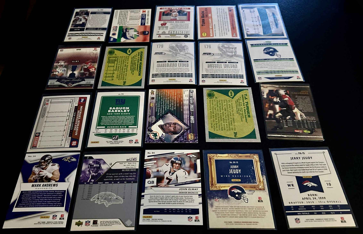 NFL $5 20 Card Lot #7