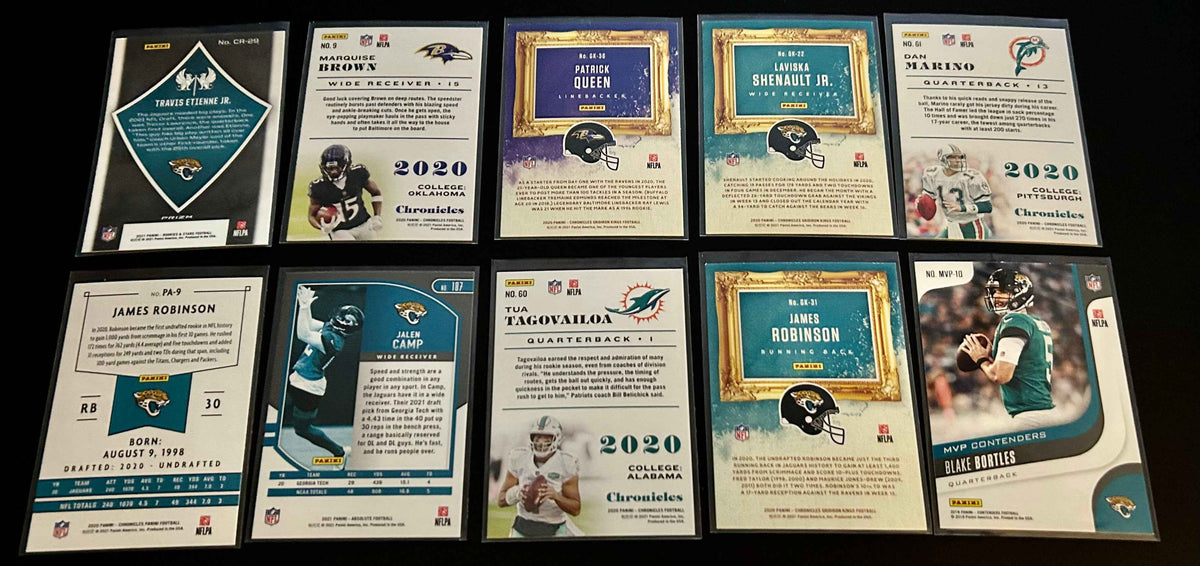 NFL Parallel Card Lot $5.00 10 Card Lot #2