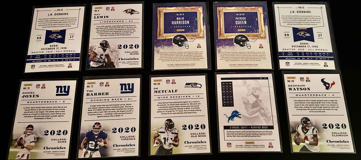 NFL Parallel Card Lot $10.00 10 Card Lot #6