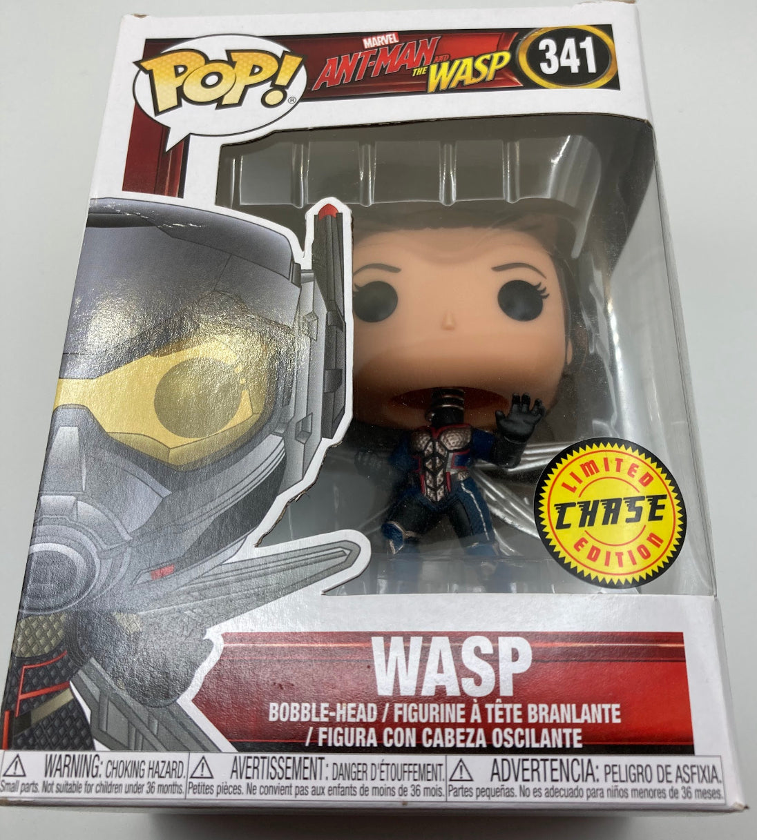 Funko Pop Ant Man and the wasp Wasp Chase Figurine. 341