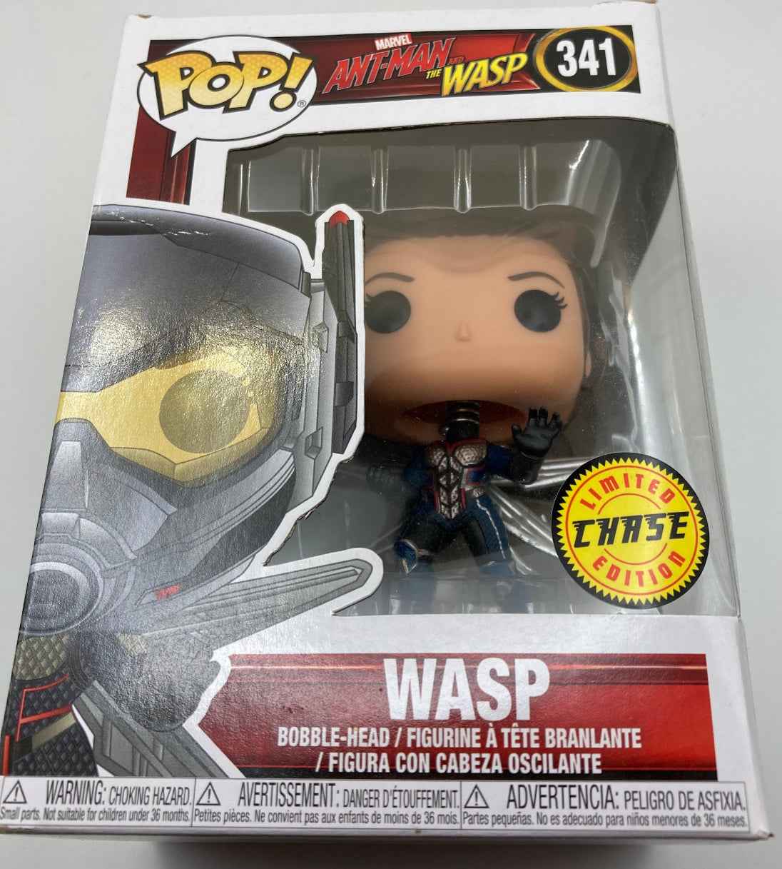 Funko Pop Ant Man and the wasp Wasp Chase Figurine. 341