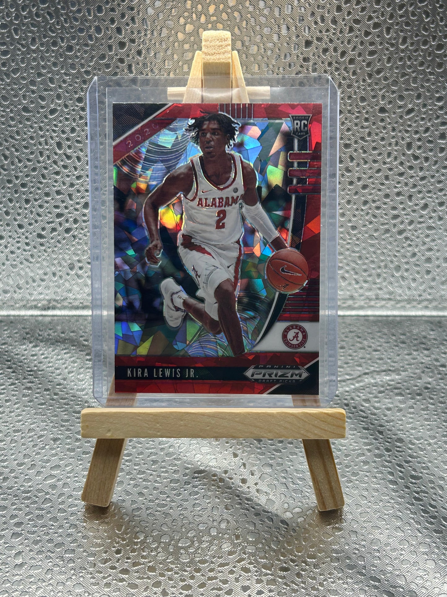 2020 Panini - Prizm Draft Picks Red Cracked Ice Kira Lewis Jr.