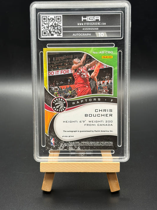 2019-20 Panini Chronicles Basketball – Chris Boucher Signed & HGA Graded 9