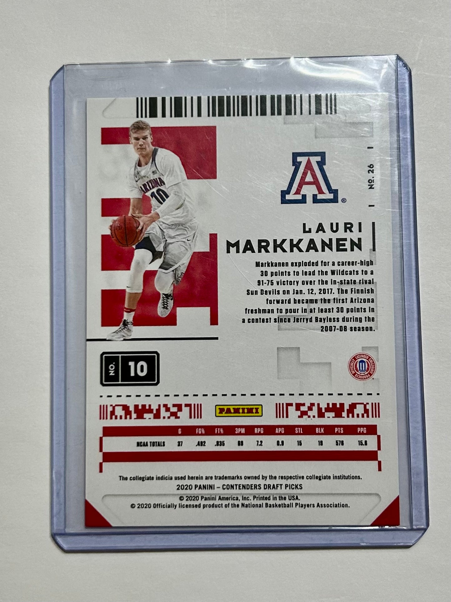 2020 Panini - Contenders Draft Picks Lauri Markkanen Green Explosion