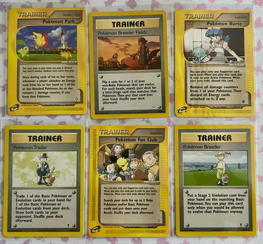 6 Card Pokemon Card Lot