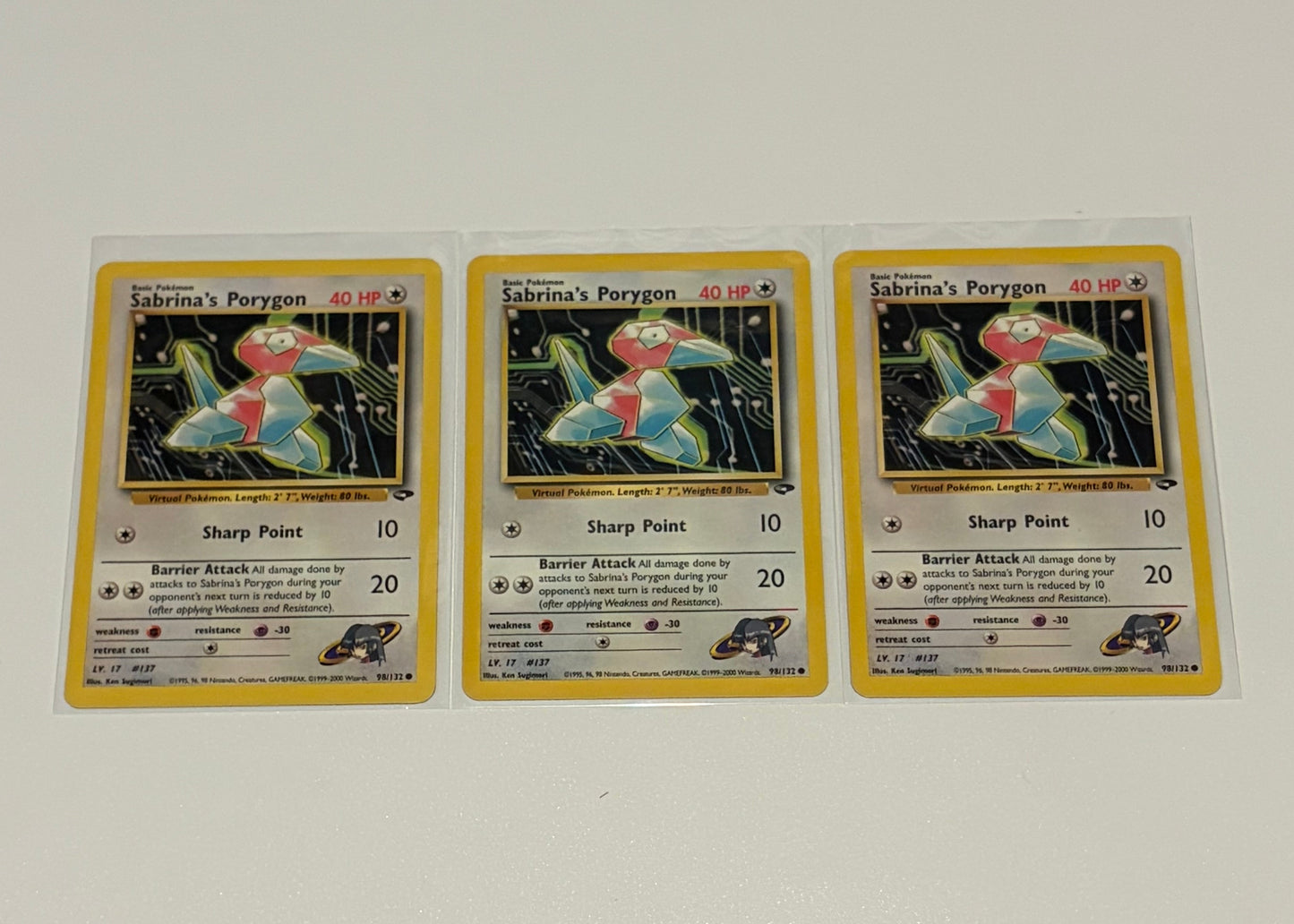 Sabrina’s Porygon- Gym Challenge (G2)LP (Read Description)