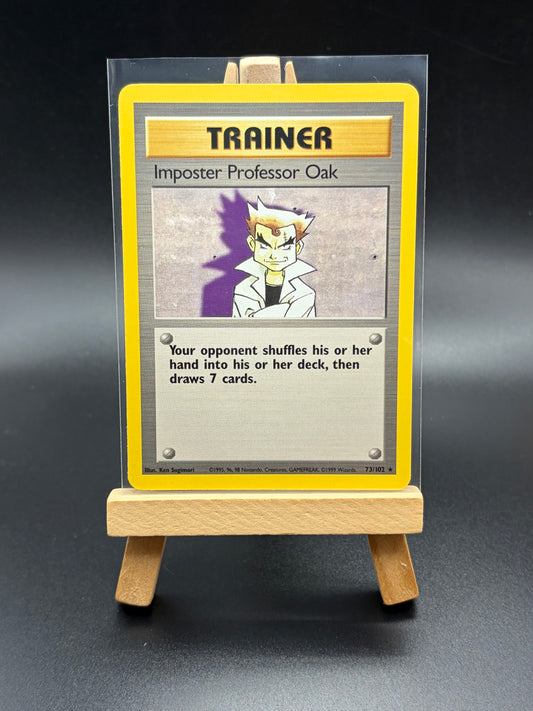Imposter Professor Oak(073/102)- Base Set (BS)