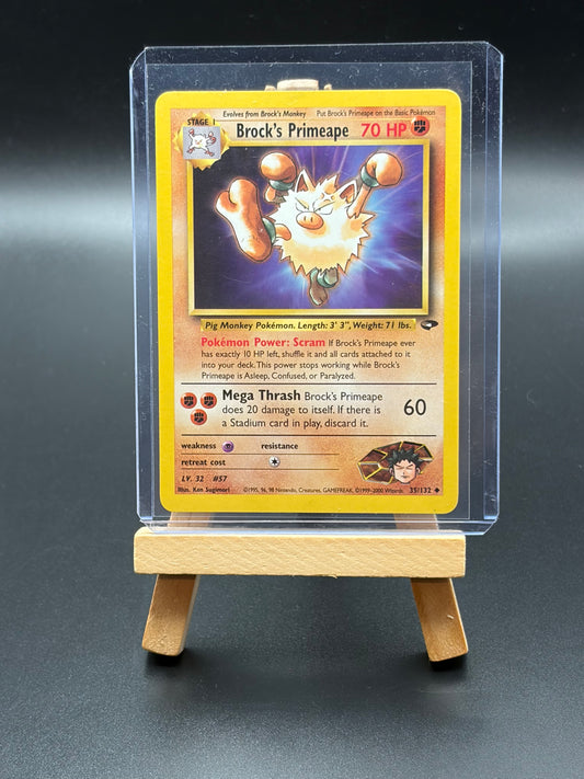 Brock’s Primeape– Gym Challenge (G2)NM