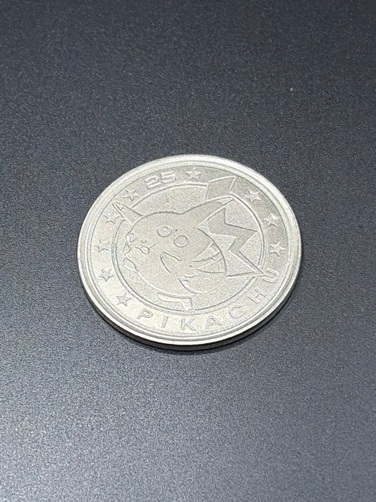 Pokémon Pikachu Metal Coin No.25