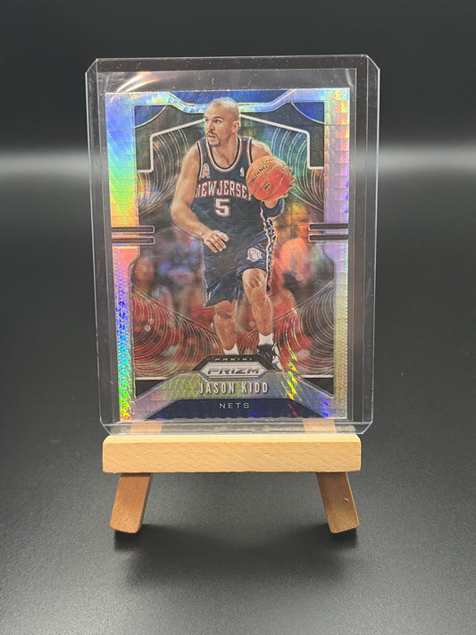 2019-2020 Panini Prizm New Jersey Nets Jason Kidd Hyper Prizm Parallel Card