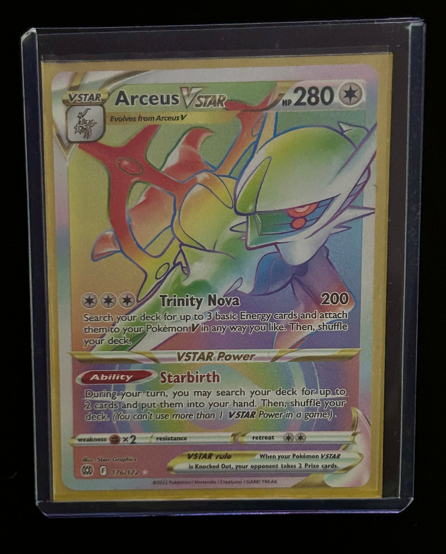 Arceus VSTAR (Secret) (176) - SWSH09: Brilliant Stars (SWSH09)