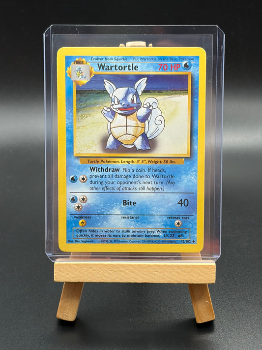 Wartortle (42) - Base Set (BS) LP